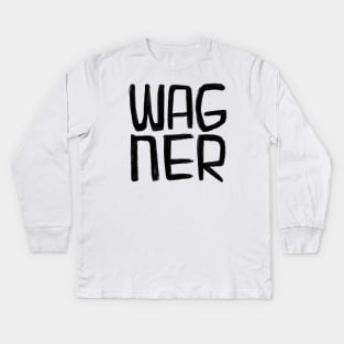 Composer Wagner Kids Long Sleeve T-Shirt